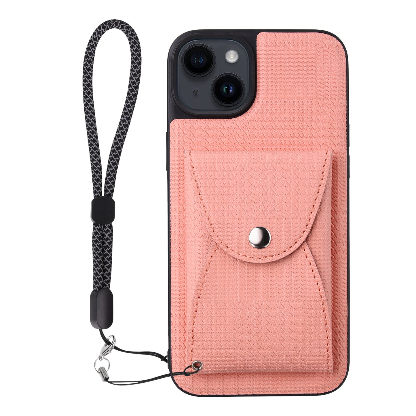 VILI TH Pouch Series For iPhone 14 Plus PC+TPU+PU Leather Phone Cover Detachable Magnetic Wallet Case