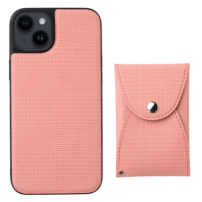 VILI TH Pouch Series For iPhone 14 Plus PC+TPU+PU Leather Phone Cover Detachable Magnetic Wallet Case