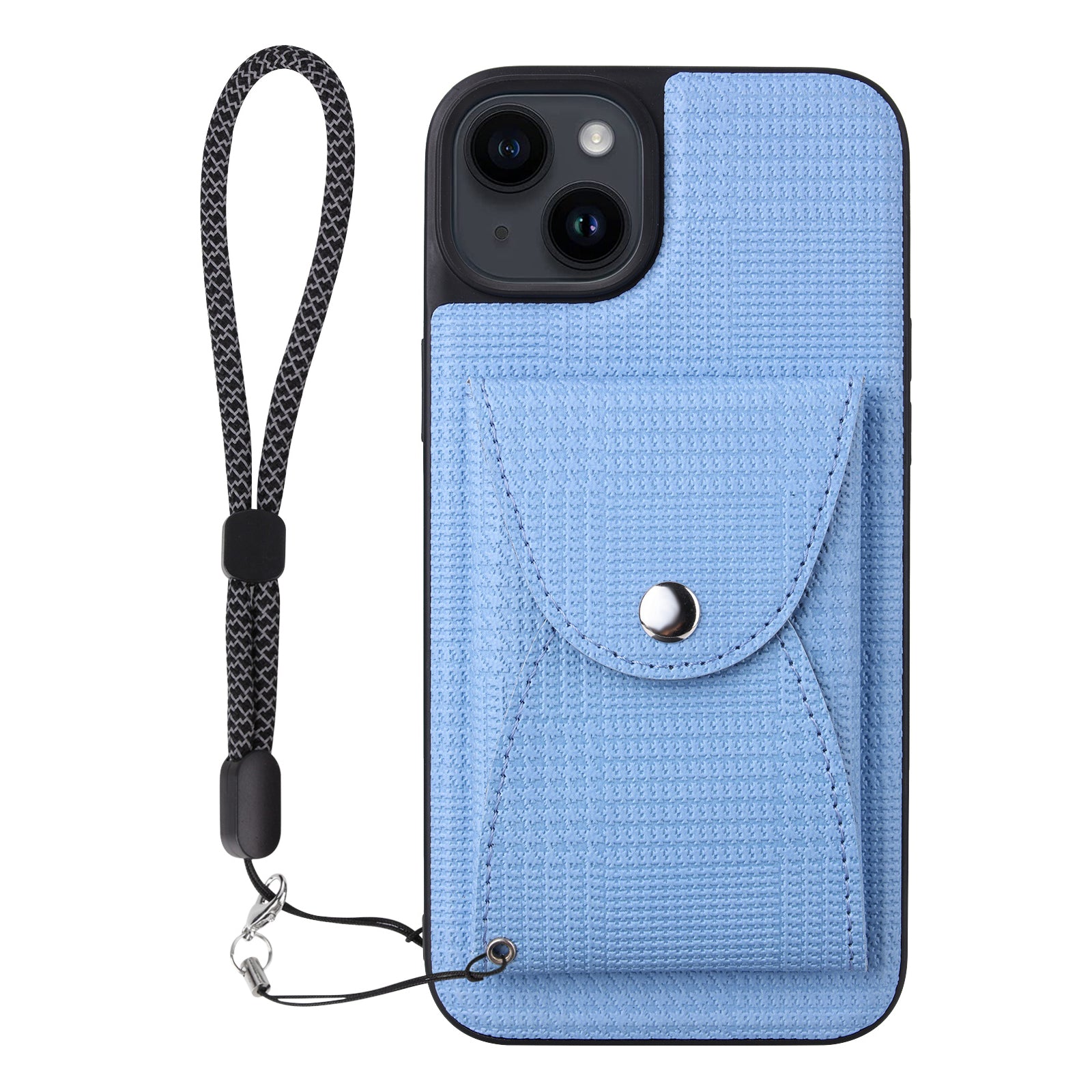 VILI TH Pouch Series For iPhone 14 Plus PC+TPU+PU Leather Phone Cover Detachable Magnetic Wallet Case