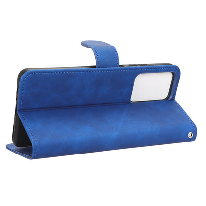 For ZTE Blade V41 Smart Skin-touch PU Leather Phone Cover Flip Wallet Stand Drop-proof Case