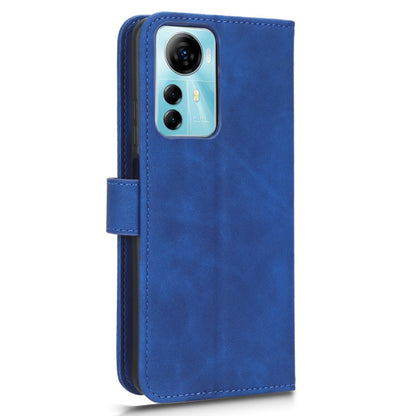 For ZTE Blade V41 Smart Skin-touch PU Leather Phone Cover Flip Wallet Stand Drop-proof Case