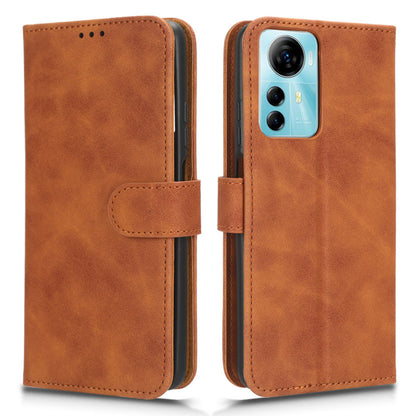 For ZTE Blade V41 Smart Skin-touch PU Leather Phone Cover Flip Wallet Stand Drop-proof Case