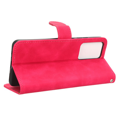 For ZTE Blade V41 Smart Skin-touch PU Leather Phone Cover Flip Wallet Stand Drop-proof Case