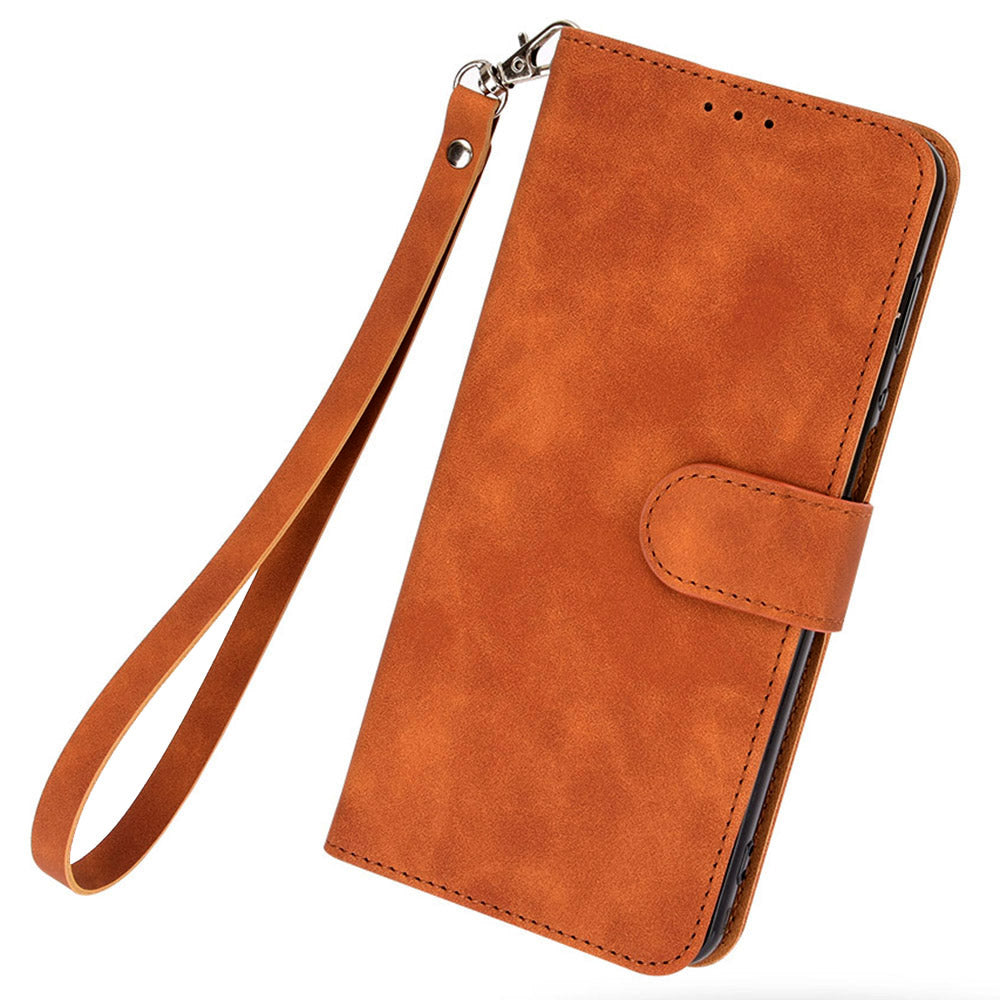 For Oppo Reno10 Pro+ 5G Skin-touch PU Leather Wallet Cover Flip Stand Anti-drop Phone Case