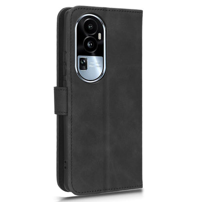 For Oppo Reno10 Pro+ 5G Skin-touch PU Leather Wallet Cover Flip Stand Anti-drop Phone Case
