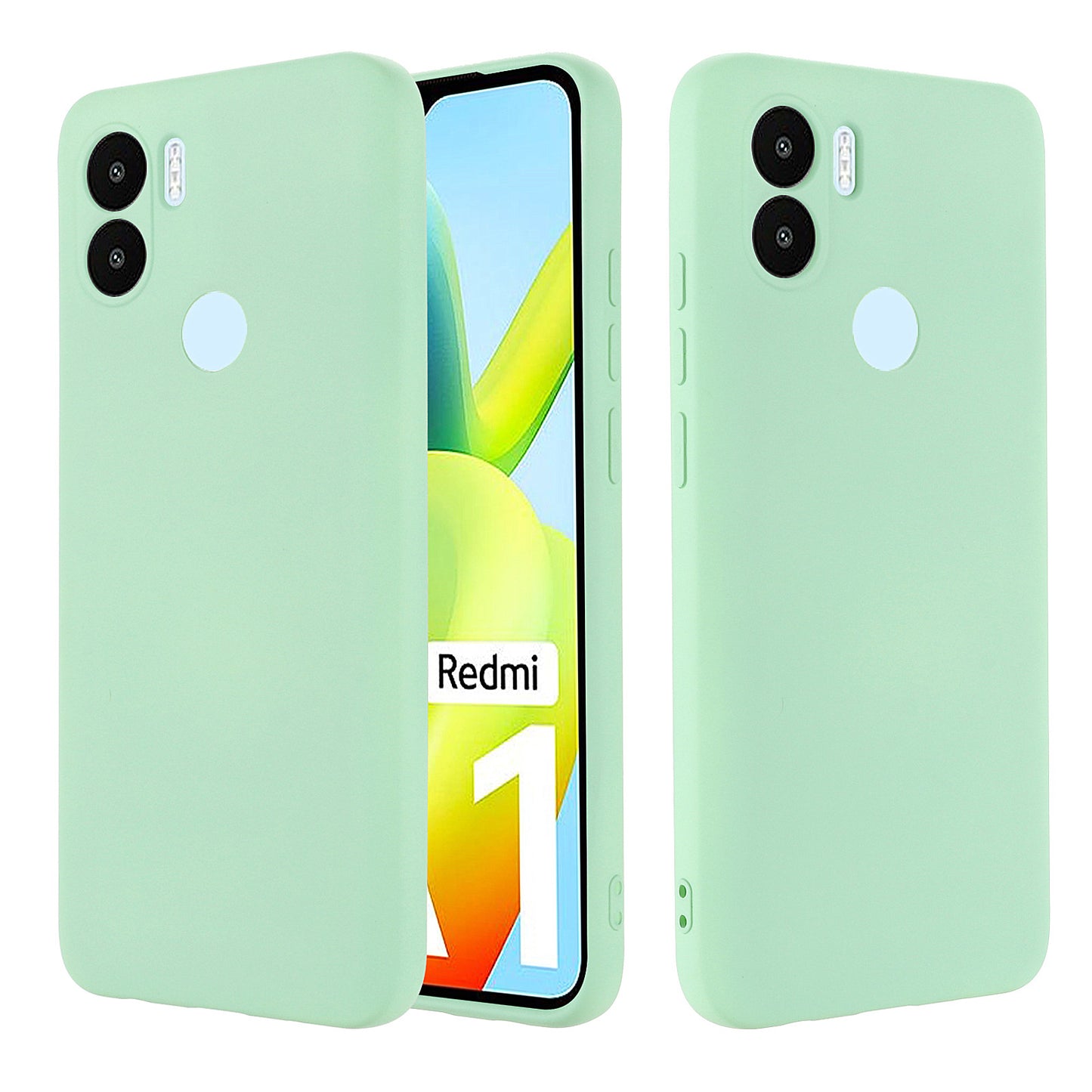 For Xiaomi Poco C51 4G Soft Lining Liquid Silicone Phone Case Drop Protection Back Cover