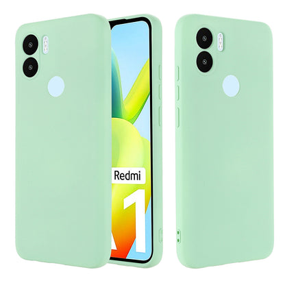 For Xiaomi Poco C51 4G Soft Lining Liquid Silicone Phone Case Drop Protection Back Cover