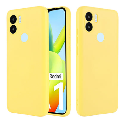 For Xiaomi Poco C51 4G Soft Lining Liquid Silicone Phone Case Drop Protection Back Cover