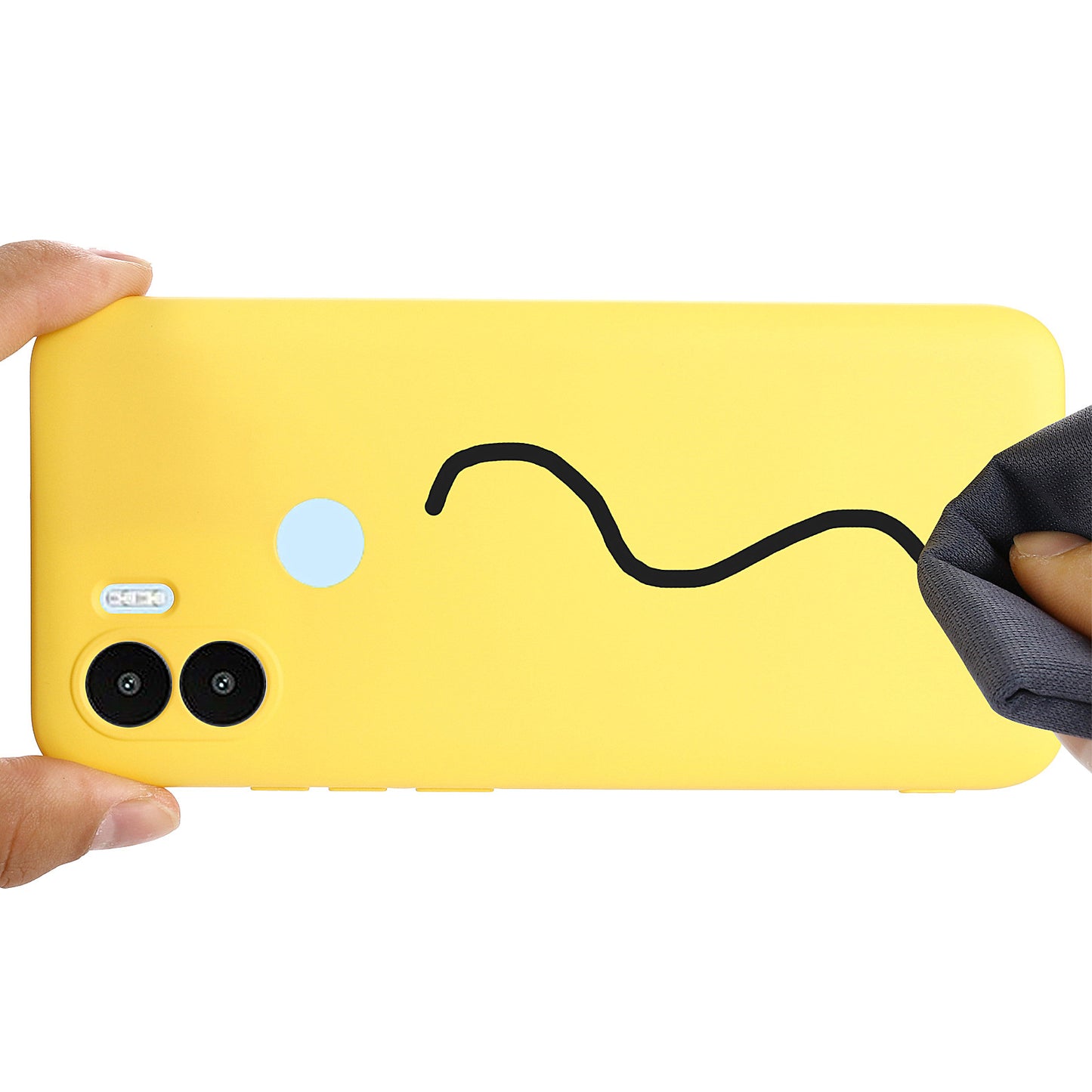 For Xiaomi Poco C51 4G Soft Lining Liquid Silicone Phone Case Drop Protection Back Cover