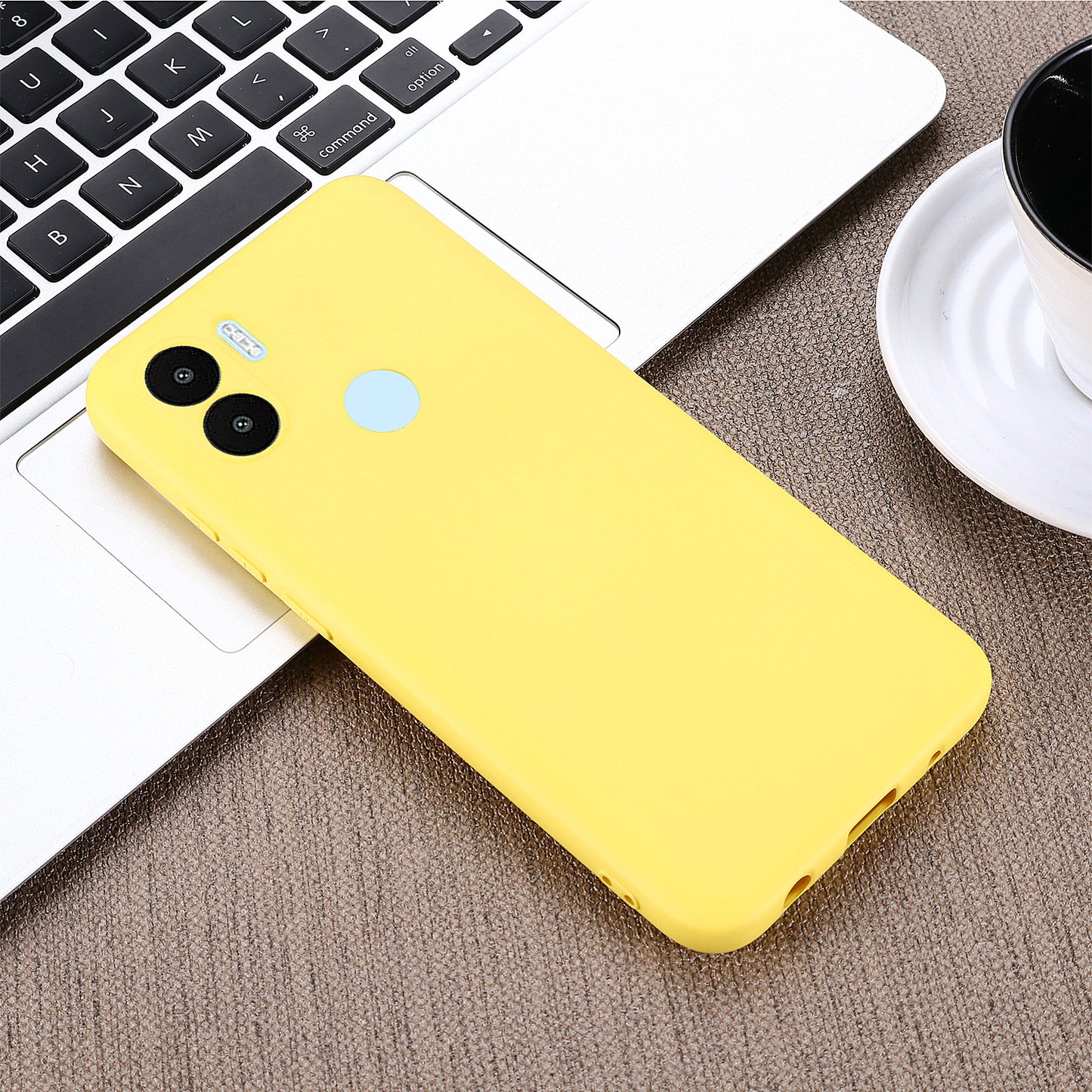 For Xiaomi Poco C51 4G Soft Lining Liquid Silicone Phone Case Drop Protection Back Cover