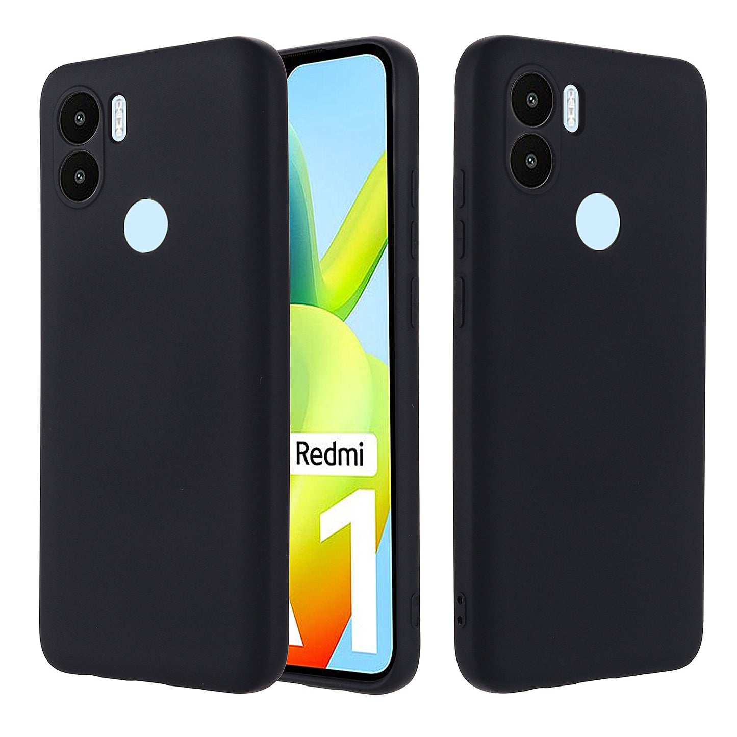 For Xiaomi Poco C51 4G Soft Lining Liquid Silicone Phone Case Drop Protection Back Cover