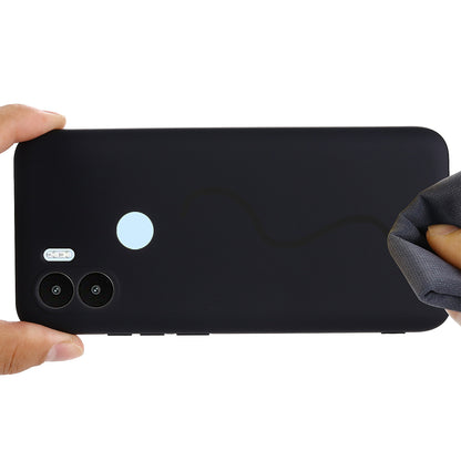 For Xiaomi Poco C51 4G Soft Lining Liquid Silicone Phone Case Drop Protection Back Cover