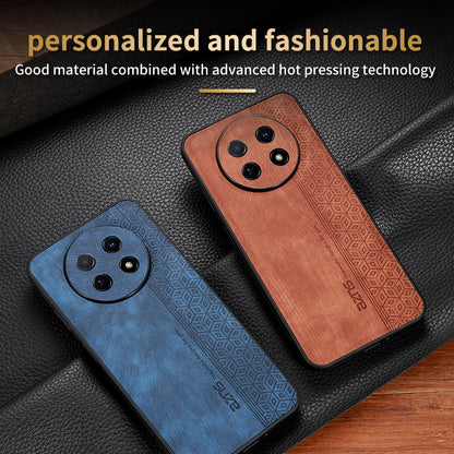 AZNS Mobile Phone Case for Huawei Enjoy 60X , PU Leather+TPU Imprinted Pattern Anti-scratch Cover