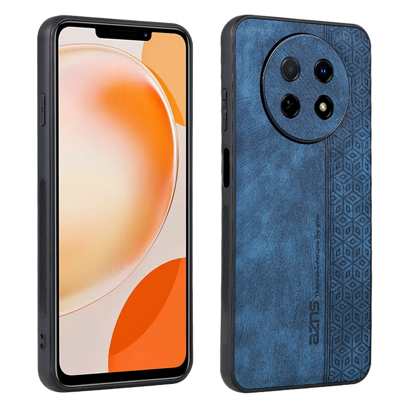AZNS Mobile Phone Case for Huawei Enjoy 60X , PU Leather+TPU Imprinted Pattern Anti-scratch Cover