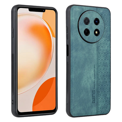 AZNS Mobile Phone Case for Huawei Enjoy 60X , PU Leather+TPU Imprinted Pattern Anti-scratch Cover