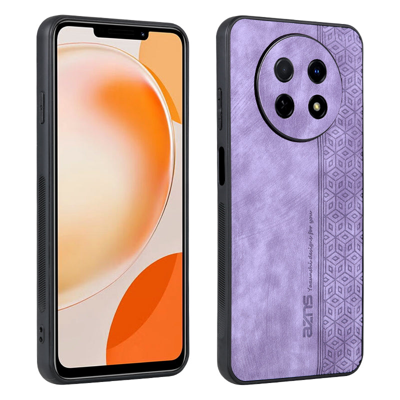 AZNS Mobile Phone Case for Huawei Enjoy 60X , PU Leather+TPU Imprinted Pattern Anti-scratch Cover