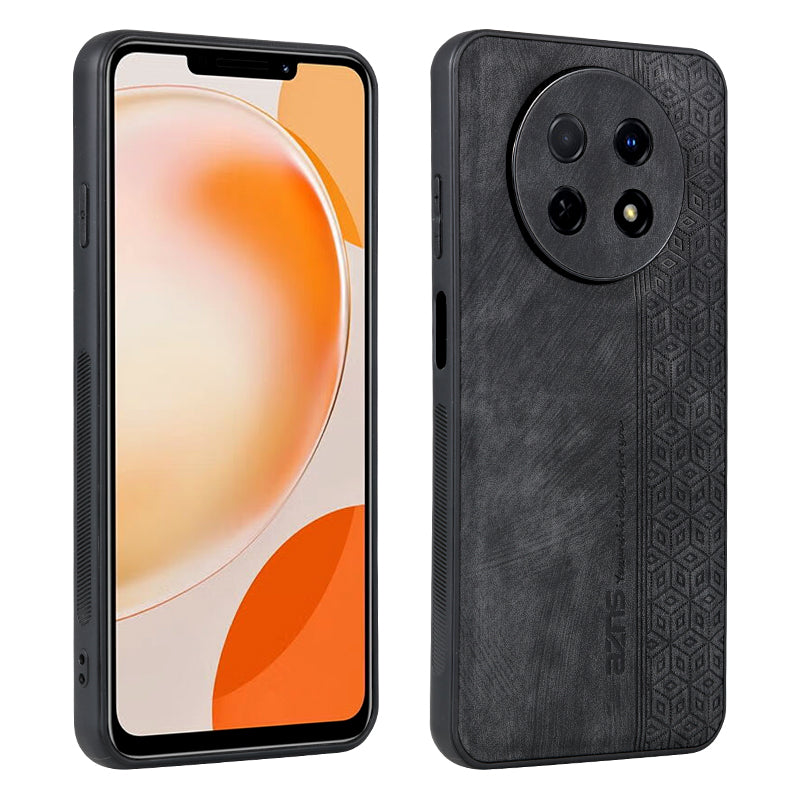 AZNS Mobile Phone Case for Huawei Enjoy 60X , PU Leather+TPU Imprinted Pattern Anti-scratch Cover
