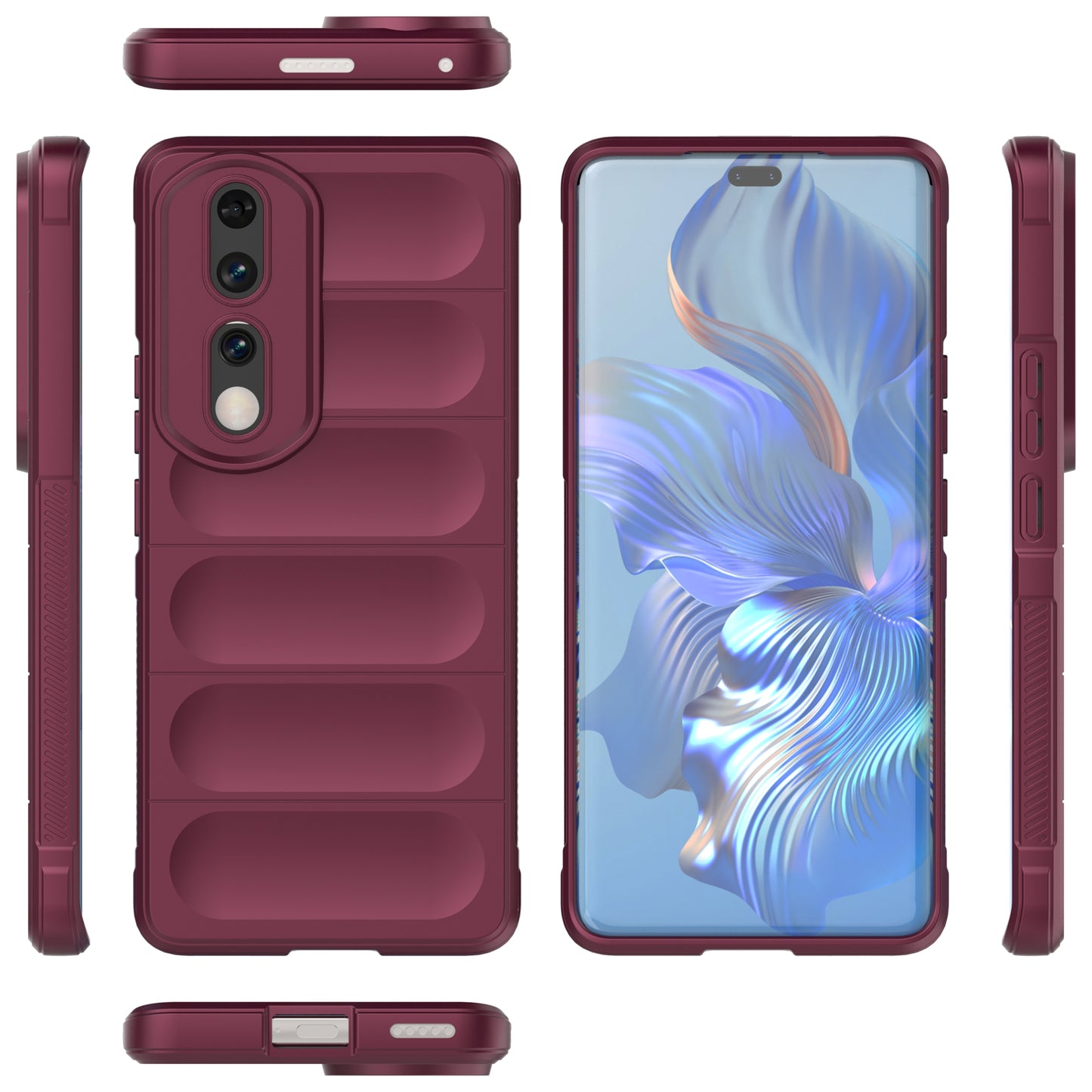 Flexible TPU Phone Case for Honor 90 Pro , Scratch Resistant Phone Shell Protective Cover