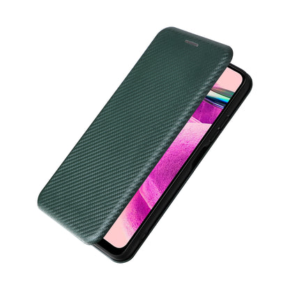 For Xiaomi Redmi Note 12S 4G Card Holder Leather Phone Case Carbon Fiber Texture Stand Cover