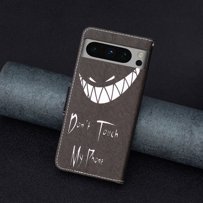 For Google Pixel 8 Pro Flip Stand Phone Case Pattern Printing PU Leather Wallet Cover