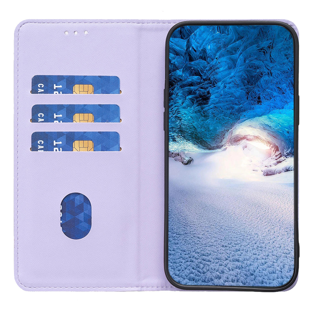 BINFEN COLOR BF18 Protective Case for Google Pixel 8 Pro Phone Case Leather Flip Cover with Card Holder