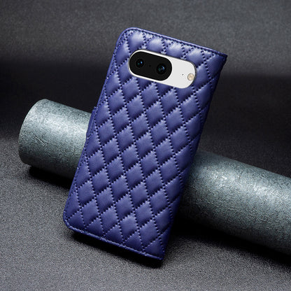 BINFEN COLOR BF Style-14 for Google Pixel 8 Wallet Phone Case Imprinted PU Leather Stand Cover