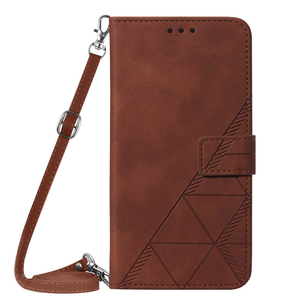 YB Imprinting Series-2 For Xiaomi Poco F5 5G / Redmi Note 12 Turbo Wallet Case Leather Phone Stand Cover