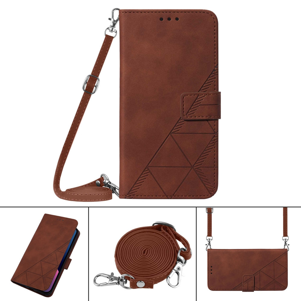 YB Imprinting Series-2 For Xiaomi Poco F5 5G / Redmi Note 12 Turbo Wallet Case Leather Phone Stand Cover