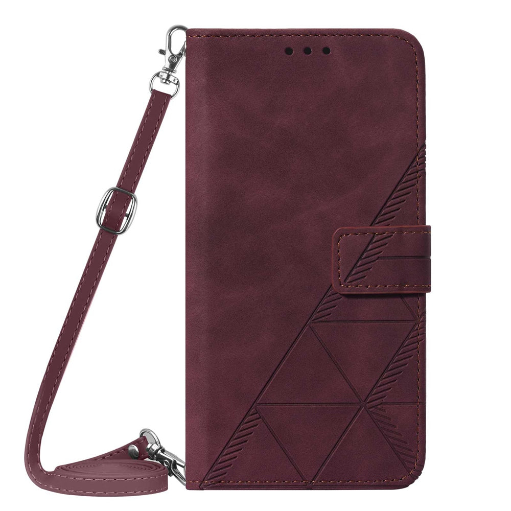YB Imprinting Series-2 For Xiaomi Poco F5 5G / Redmi Note 12 Turbo Wallet Case Leather Phone Stand Cover