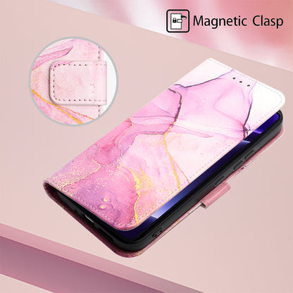 For Xiaomi Poco F5 5G / Redmi Note 12 Turbo Leather Case YB Pattern Printing Leather Series-5 Wallet Stand Phone Cover