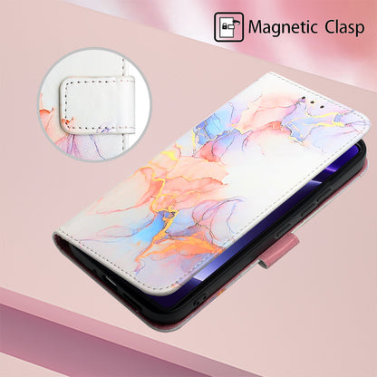 For Xiaomi Poco F5 5G / Redmi Note 12 Turbo Leather Case YB Pattern Printing Leather Series-5 Wallet Stand Phone Cover