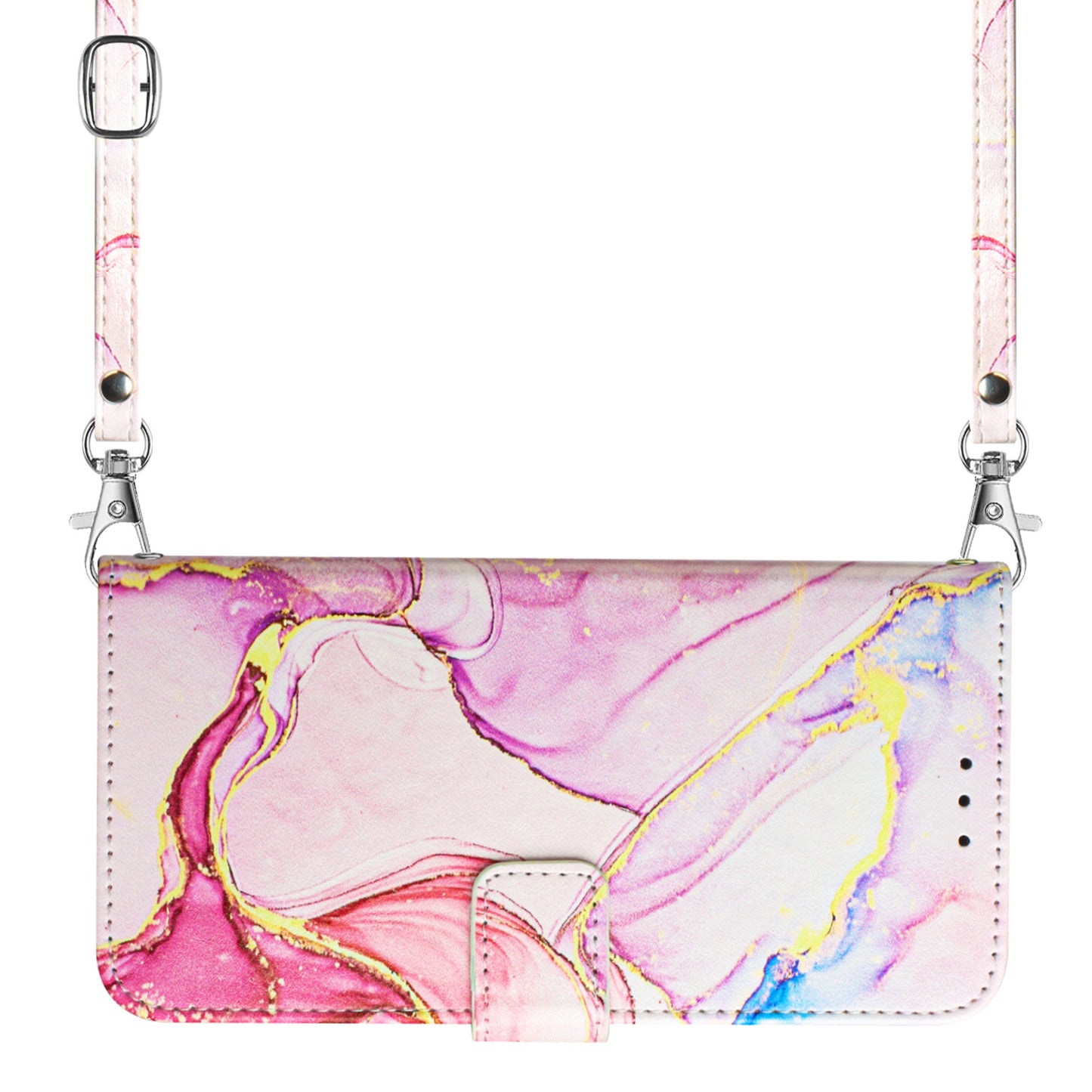 For Sony Xperia 10 V YB Pattern Printing Leather Series-6 Wallet Phone Cover PU Leather Marble Pattern  Stand Case