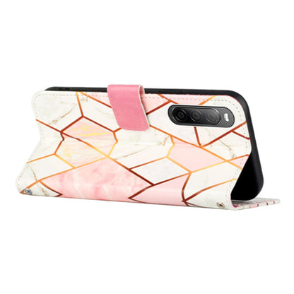 For Sony Xperia 10 V YB Pattern Printing Leather Series-6 Wallet Phone Cover PU Leather Marble Pattern  Stand Case