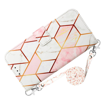 For Sony Xperia 10 V YB Pattern Printing Leather Series-6 Wallet Phone Cover PU Leather Marble Pattern  Stand Case