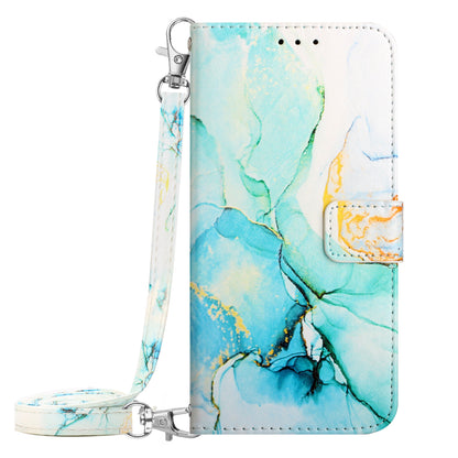 For Sony Xperia 10 V YB Pattern Printing Leather Series-6 Wallet Phone Cover PU Leather Marble Pattern  Stand Case