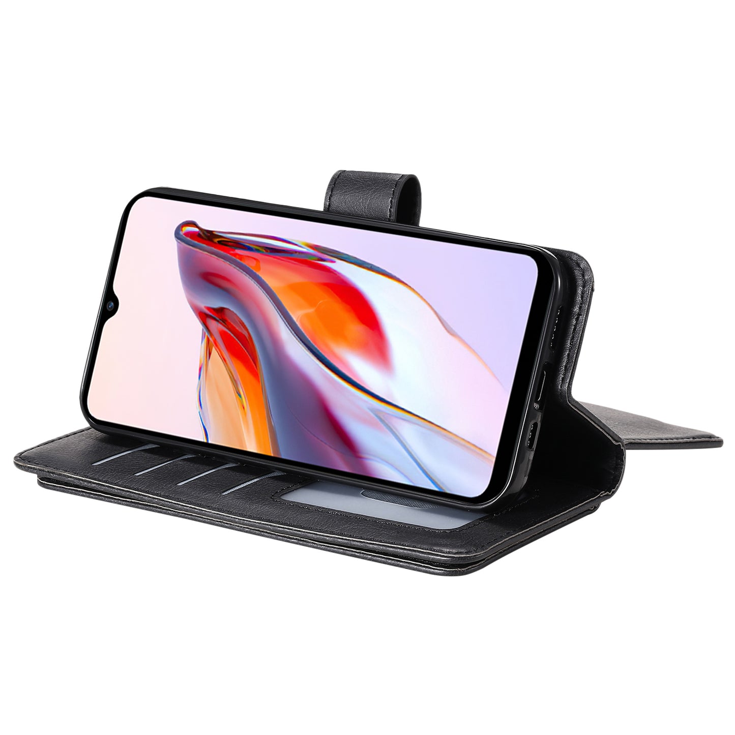 KT Multi-functional Series-1 for Xiaomi Redmi 12C 4G / 11A 4G Leather Phone Cover 10 Card Slots Stand Wallet Case