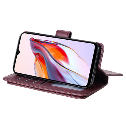 KT Multi-functional Series-1 for Xiaomi Redmi 12C 4G / 11A 4G Leather Phone Cover 10 Card Slots Stand Wallet Case