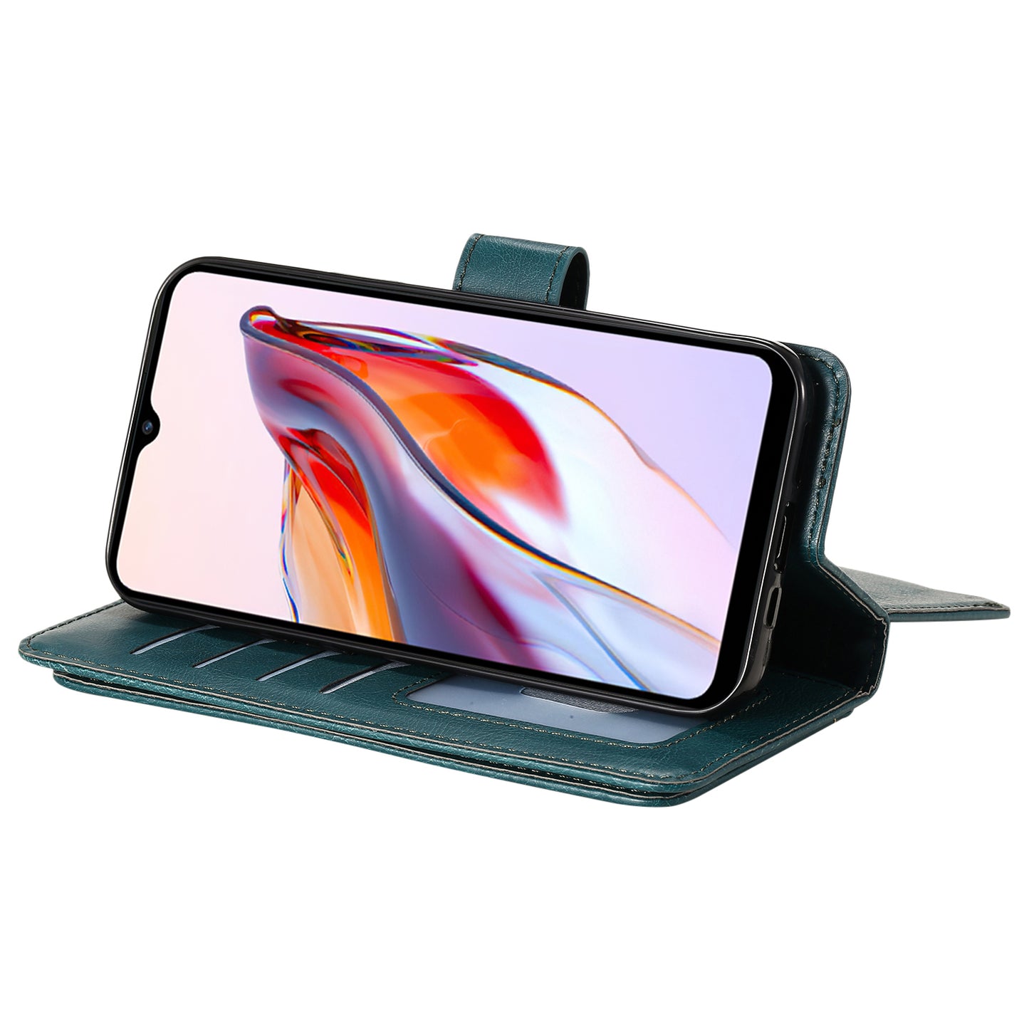 KT Multi-functional Series-1 for Xiaomi Redmi 12C 4G / 11A 4G Leather Phone Cover 10 Card Slots Stand Wallet Case