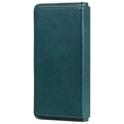 Phone Case for Xiaomi Redmi Note 12 5G (India) / (China) / (Global) / Poco X5 5G KT Multi-functional Series-1 10 Card Slots Leather Cover