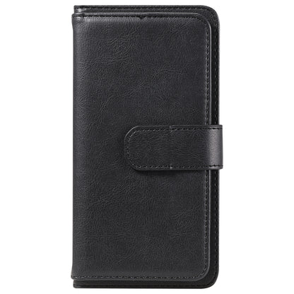 KT Multi-functional Series-1 for Xiaomi Redmi Note 12 4G Wallet Leather Case 10 Card Slots Stand Phone Cover
