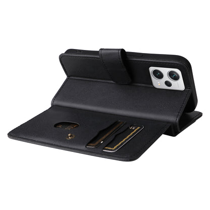 Leather Case for Xiaomi Poco X5 Pro 5G /  Xiaomi Redmi Note 12 Pro Speed 5G / Note 12 Pro 5G KT Multi-functional Series-1 10 Card Slots Phone Cover