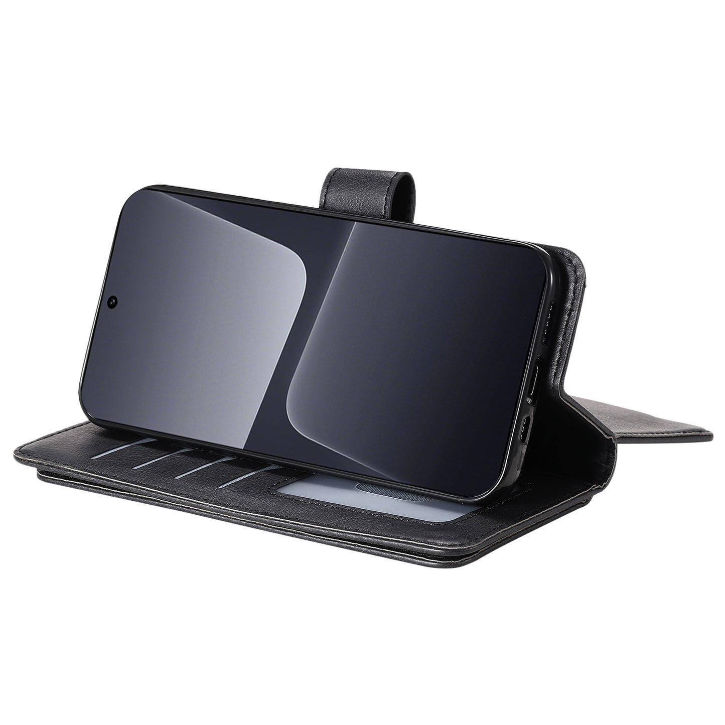 KT Multi-functional Series-1 for Xiaomi 13 Pro 5G Leather Case Stand Wallet Phone Cover with 10 Card Slots