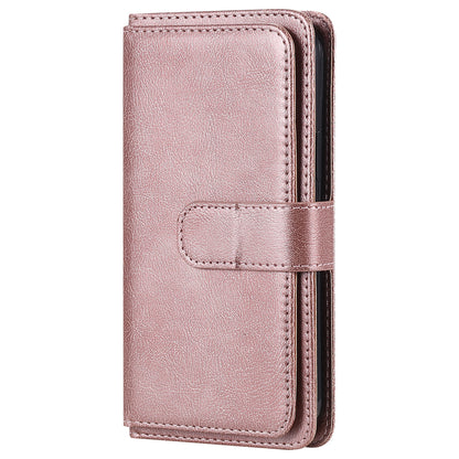 KT Multi-functional Series-1 for Xiaomi 13 Pro 5G Leather Case Stand Wallet Phone Cover with 10 Card Slots