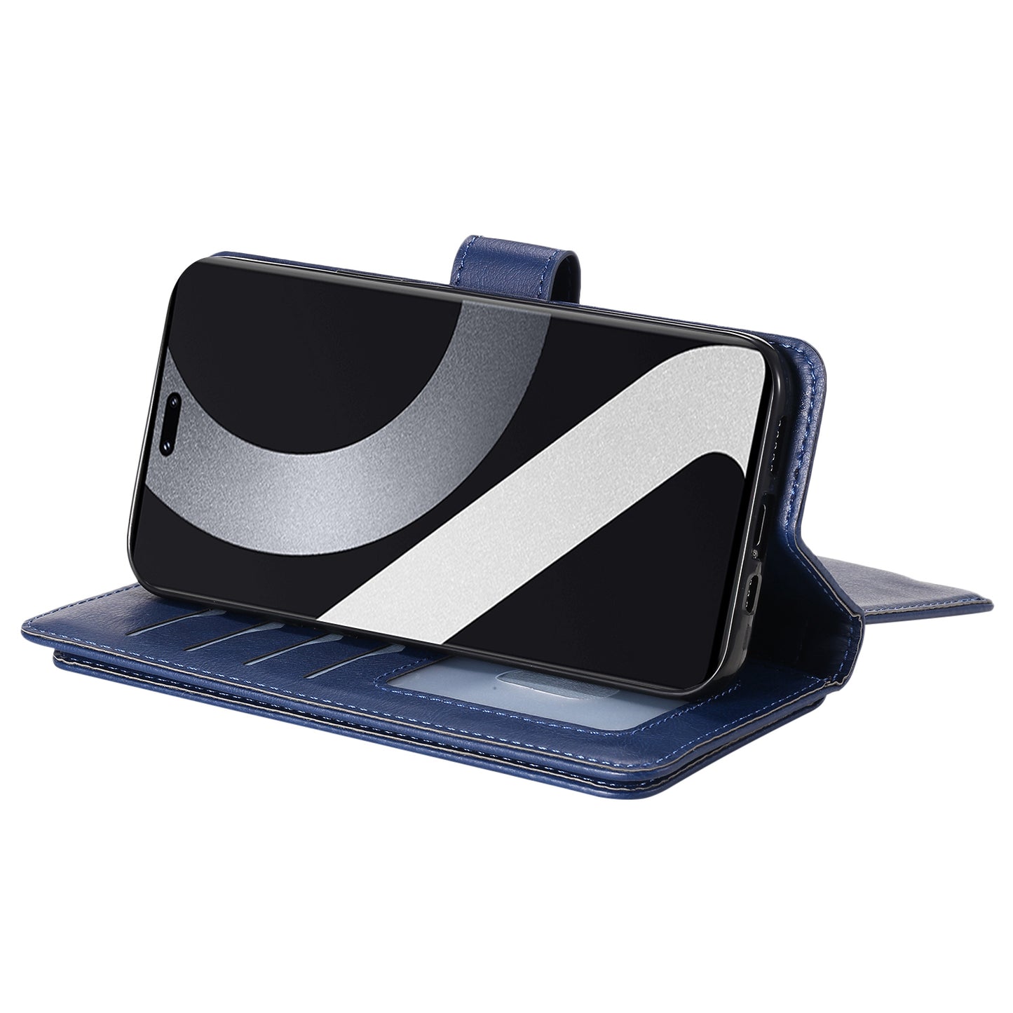 KT Multi-functional Series-1 for Xiaomi 13 Lite / Civi 2 5G Wallet Phone Cover 10 Card Slots Leather Stand Case