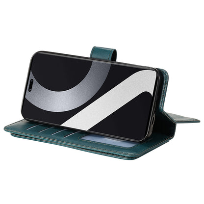 KT Multi-functional Series-1 for Xiaomi 13 Lite / Civi 2 5G Wallet Phone Cover 10 Card Slots Leather Stand Case