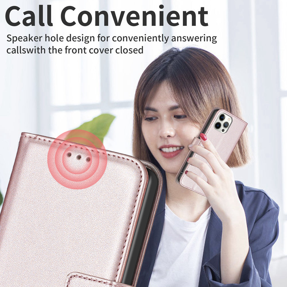 BINFEN COLOR BF17 For Google Pixel 8 Leather Stand Case Cell Phone Wallet Protective Cover