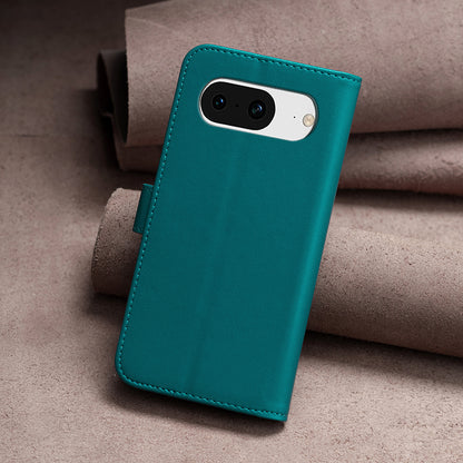 BINFEN COLOR BF17 For Google Pixel 8 Leather Stand Case Cell Phone Wallet Protective Cover
