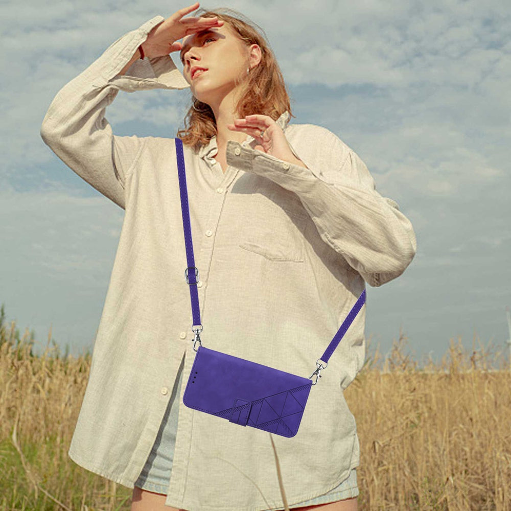 YB Imprinting Series-2 For Xiaomi Redmi Note 12S 4G Leather Phone Cover Cell Phone Stand Wallet Case