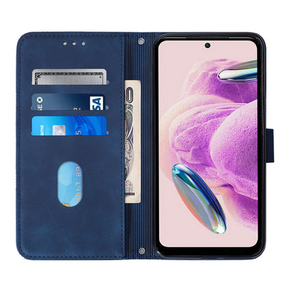 YB Imprinting Series-2 For Xiaomi Redmi Note 12S 4G Leather Phone Cover Cell Phone Stand Wallet Case