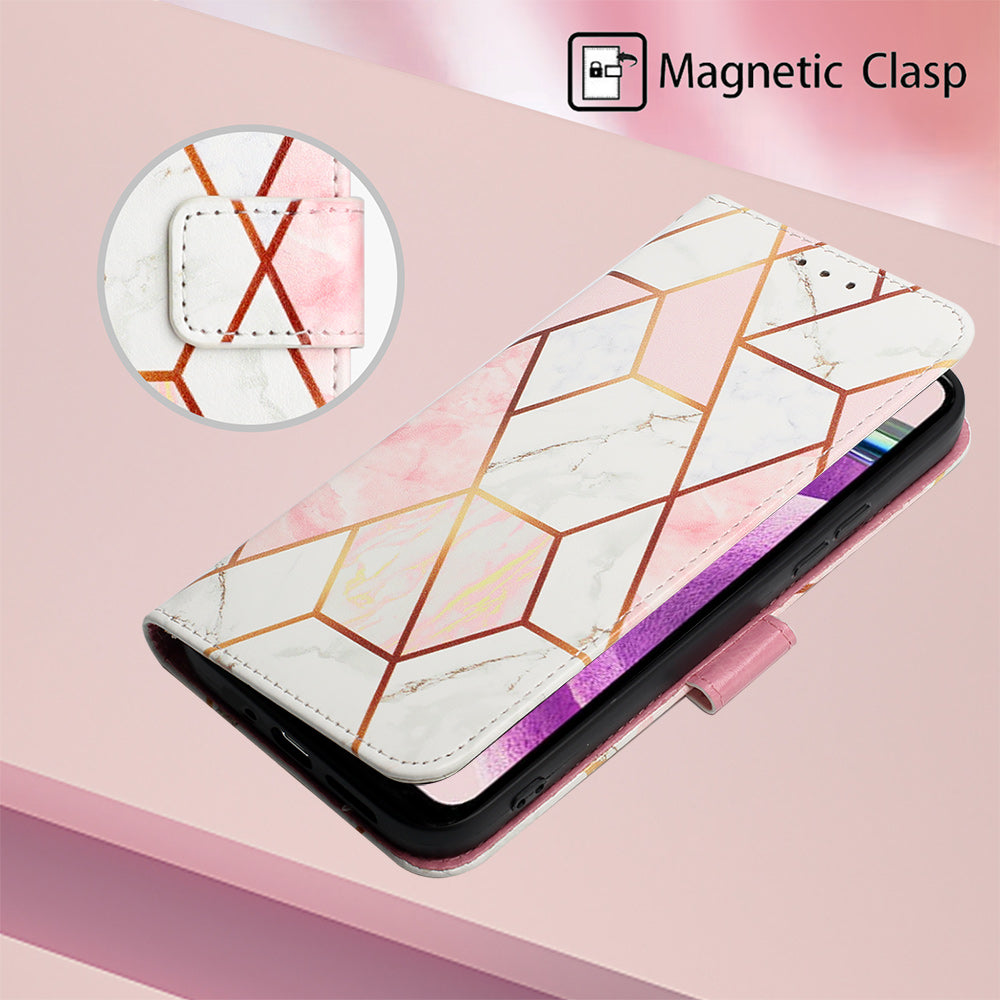 For Xiaomi Redmi Note 12S 4G YB Pattern Printing Leather Series-5 Wallet Phone Case Leather Stand Cover